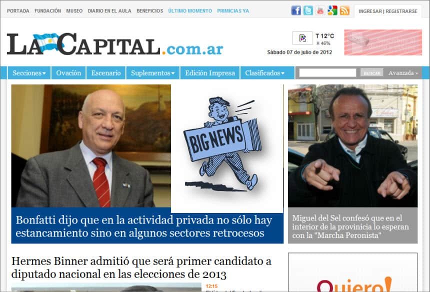 What's the Latest News from Argentina - La Capital