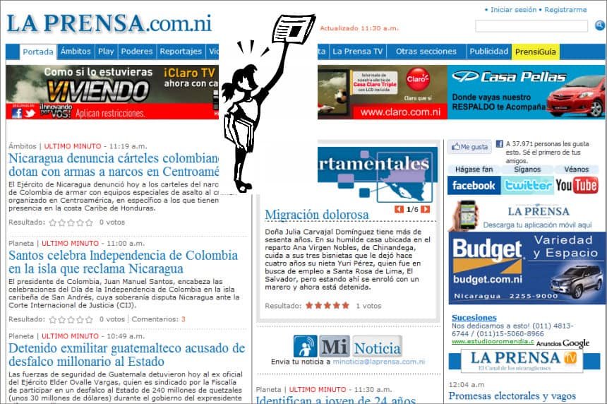The Latest World and Regional News in Nicaragua - La Prensa