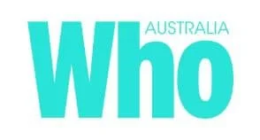 Image shows Who Magazine banner. Oceania News