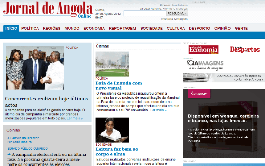 Angola News Today