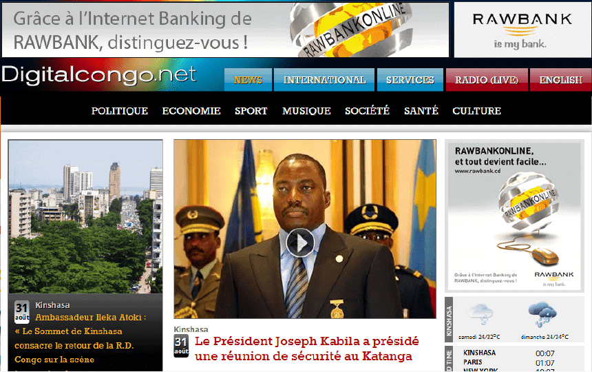 Democratic Republic of the Congo News Today