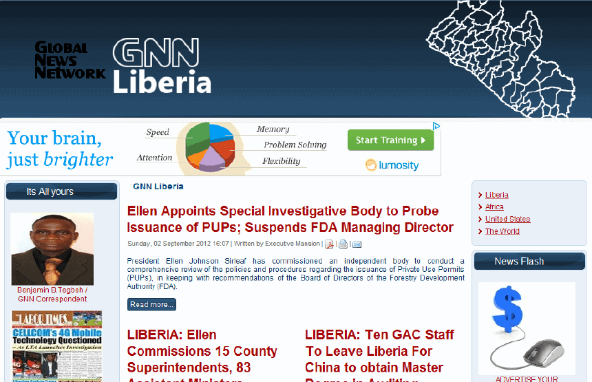 Liberia News Today