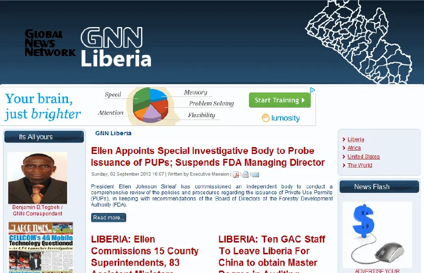Liberia News Today
