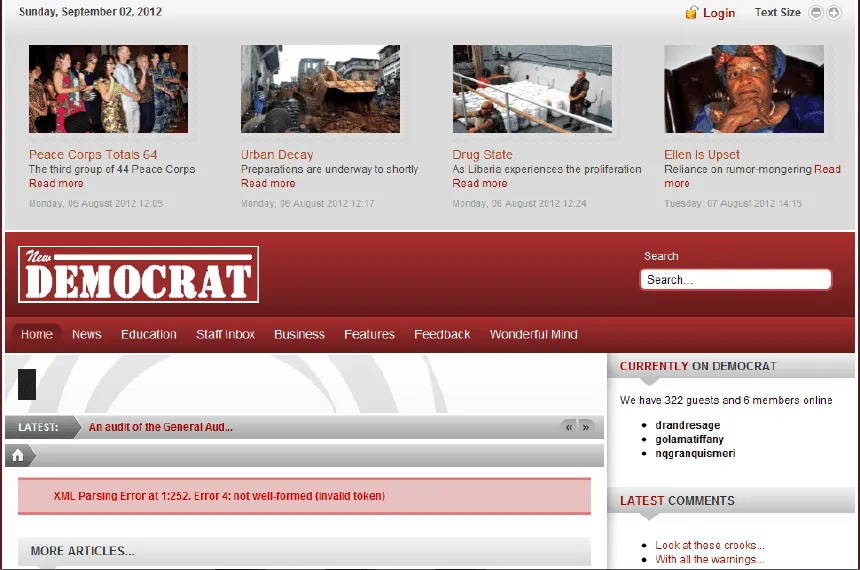 Liberia News Today
