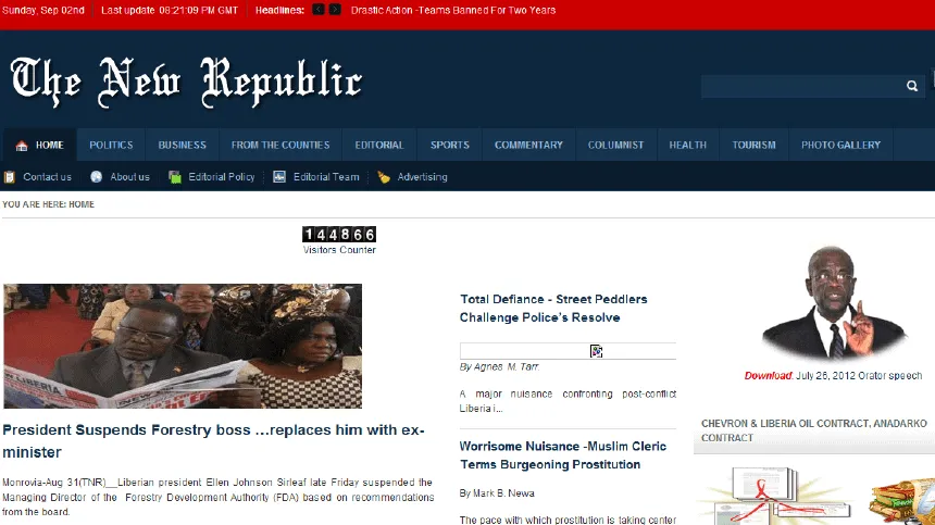 Liberia News Today