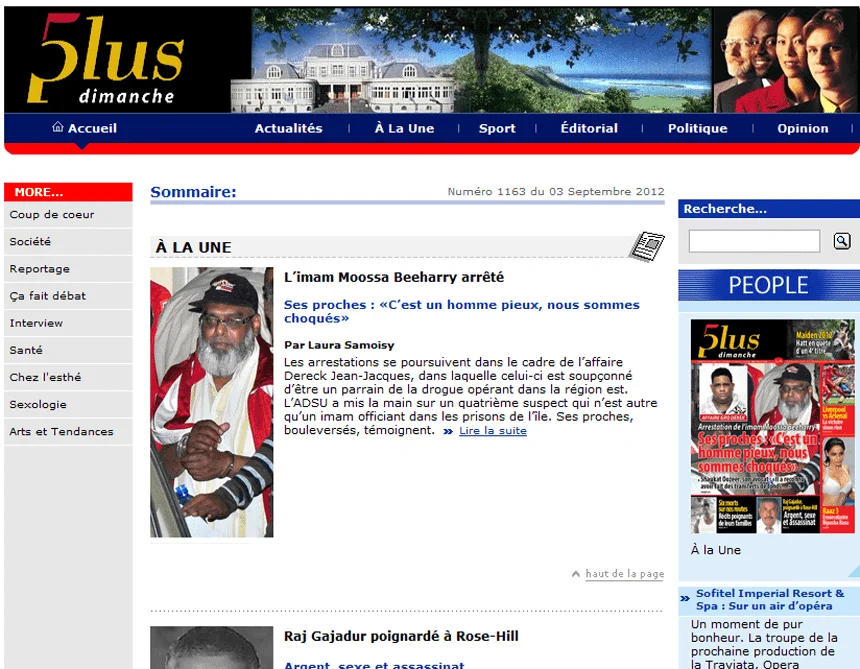 Latest Local and World News in Mauritius - 5 Plus Dimanche