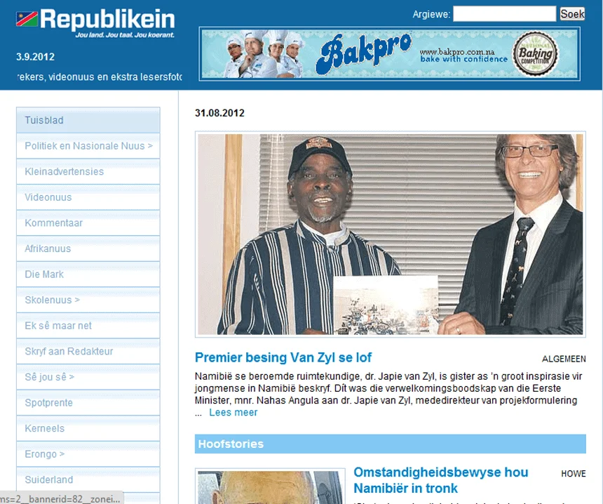Latest Local and World News in Namibia - Republikein
