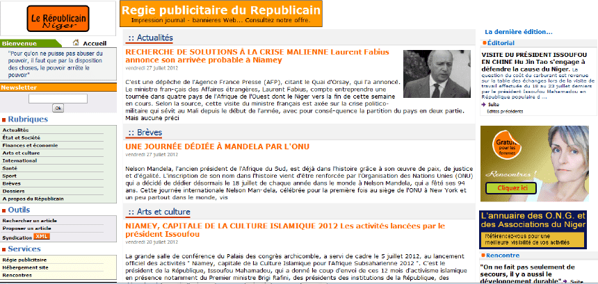 Latest Local and World News in Niger - Le Républicain
