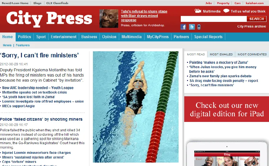 Latest Local and World News in South Africa - City Press