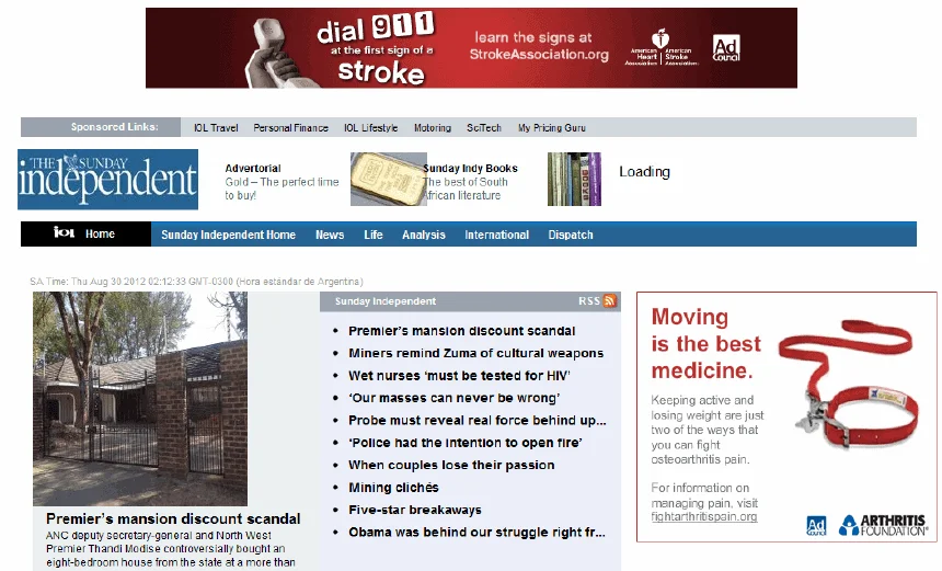 Latest Local and World News in South Africa - The Sunday Independent