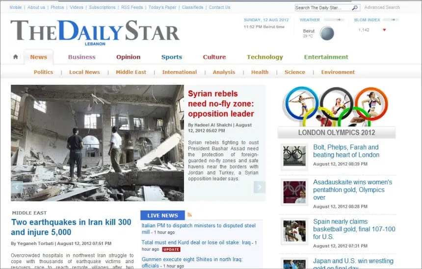 Lebanon News Today