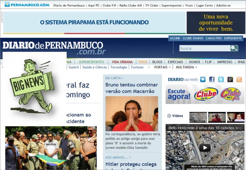 The Latest World and National News in Brazil - Diario de Pernambuco