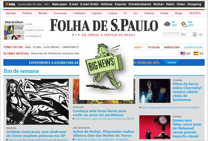 The Latest World and National News in Brazil - Folha de S. Paulo