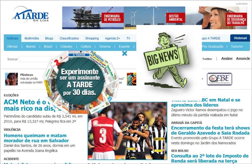 The Latest World and National News in Brazil - Portal A TARDE,
