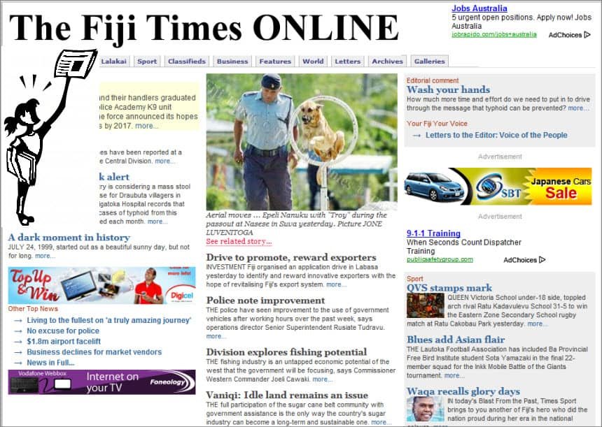Latest World and Regional News in Fiji - The Fiji Times
