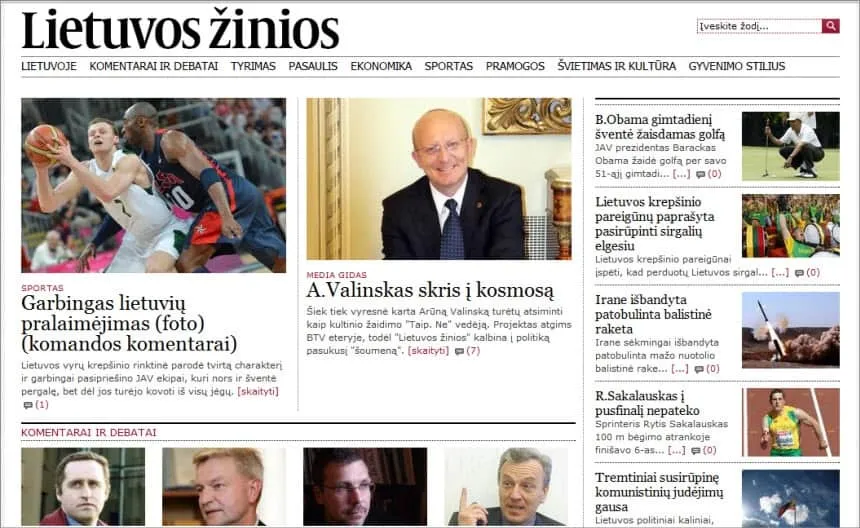 Latest World and Local News in Lithuania - Lietuvos žinios