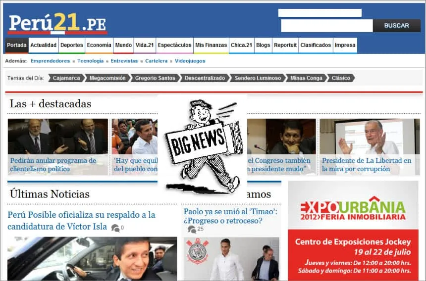 World and National News in Peru - Perú.21