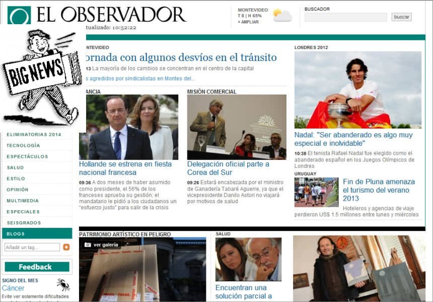 Latest World and Regional News in Uruguay - El Observador 