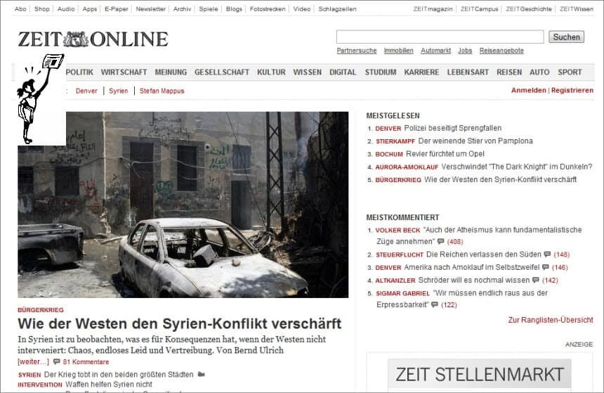 Latest World and Local News in Germany - Newspaper Die Zeit